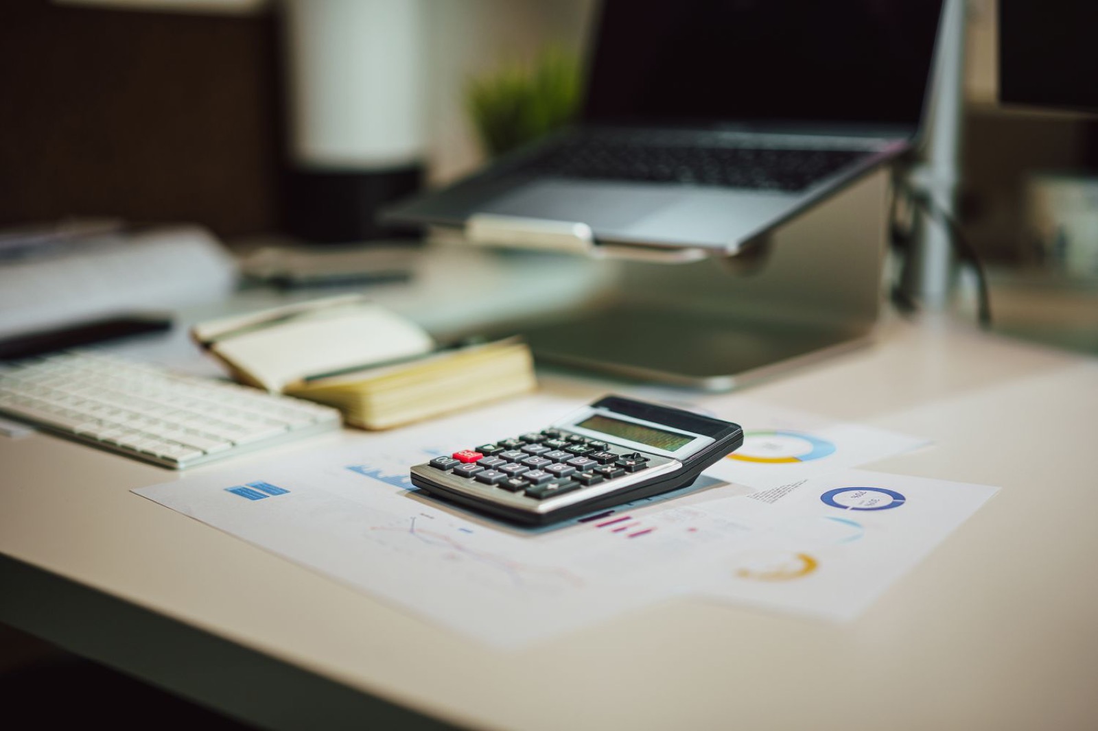Financial planning workspace